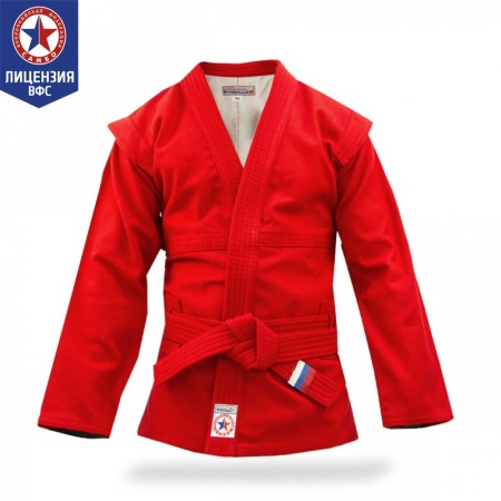 Купить Куртка для самбо "Атака" ВФС (подкладка, пояс)  р 36-48 в Салехарде 