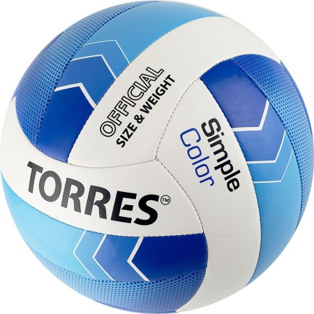 Купить Мяч волейбольный Torres Simple Color любительский р.5 в Салехарде 